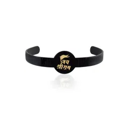 MEMOIR Black Jai Shri Ram Kada Cuff Bracelet-picture-29