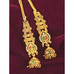 MEMOIR Classic Jhumkas Earrings-picture-22