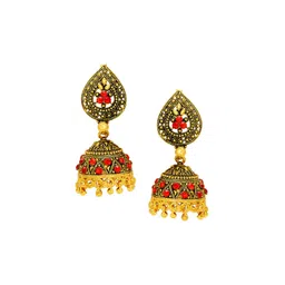 MEMOIR Classic Jhumkas Earrings-picture-28