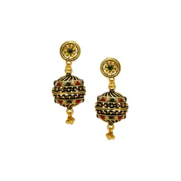 MEMOIR Classic Jhumkas Earrings-picture-33