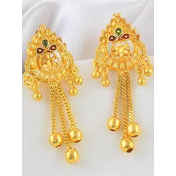 MEMOIR Gold-Plated Brass Studs Earrings-picture-33