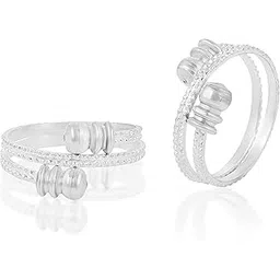 memoir Silverplated Simple Sober Bichiya Fashion Toerings Women (TRRM6561)-picture-33