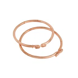 MEMOIR Unisex Kids 2 Brass Antique Copper-Plated Kada Bracelet-picture-34