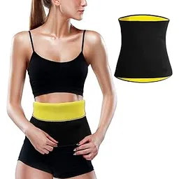 Men and Women Belt Stomach Fat Loss & Weight Lose Belt,Belt use in Gym, Hot Shaper Belt,Gym Belt,Weight Loss Belt abs Loss Belt Product – Stretchable Pack-2 Color-Black-picture-23
