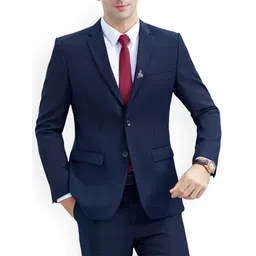 MEN BAZAR in Single Breasted Slim Fit Blazers-picture-28