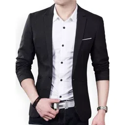MEN BAZAR in Slim-Fit Single-Breasted Blazer-picture-32