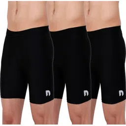 men tighty Solid Men Black Tights-picture-26