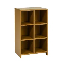 Menage 6-Cube Storage Organizer 6 Compartments 91.44x60.96x30.48 cm Gold Metal Frame-picture-23