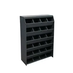 Menage 6-Tier Storage Organizer 24 Compartments 152.4x76.2x30.48 cm Steel Frame-picture-31