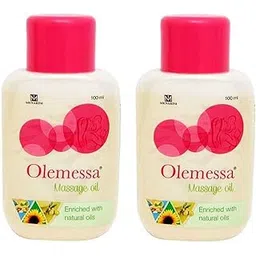 Menarini Olemessa Baby Massage Oil 200ml(Pack of 2)-picture-18