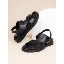 MENGLER Men Leather Comfort Sandals-picture-10