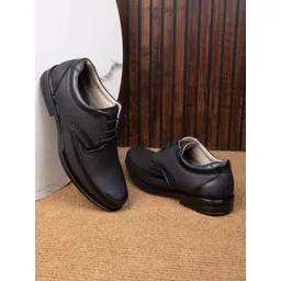 MENGLER Men Leather Formal Lace-Ups Derbys-picture-34