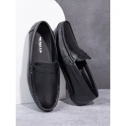 MENGLER Men Leather Lightweight Loafers-picture-32