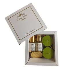 menjewell Attar Gift Hamper For Men and Women| Long Lasting Fragrance For Unisex| Gifting Option For all Occasion| Gift Pack| Traditional Diwali Gift For Family image 2