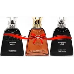 menjewell Premium Liquid Perfume Gift Set For Men, Long Lasting Spicy, Woody & Citrusy Fragrances (Set Of 3) 100ml Each Intense Love and Million Thoughts, Gift For Husband Boyfriend Dad Brother-picture-44