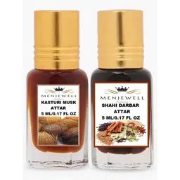 Menjewell Unisex Kasturi Musk Set Of 2 Attar-picture-12