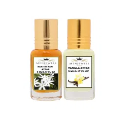 Menjewell Unisex Raat Ki Rani Pack of 2 Vanilla Attar-picture-27