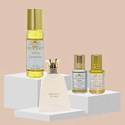 menjewell White Jasmine, Rose Eau De Perfume for Mens | Long-Lasting Fragrance Scent | Unisex Aromatic Spray Ideal for Daily Use, Date Night, Gifting Purpose, and Occasions (230ml Pack of 4)-picture-52