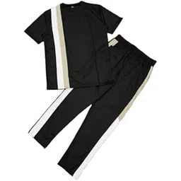 Men’s 2-Piece Nylon Track Set –Gym-Dream with color BLACK 57-M-picture-38