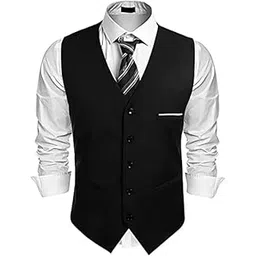 men,s business suit vest slim fit dress vest waistcoat-picture-50