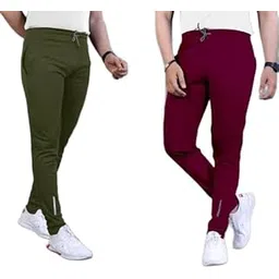 Men's Cotton Blend Night Pants with Elastic Waistband & Zipper Pockets ? Soft, Breathable & Stretchable Sleepwear**-picture-38