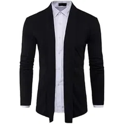 Men’s Cotton Shrug Open Full Sleeve Shawl Cardigan for Men, Best for Casual Wear-picture-34
