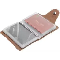 Men’s Leather Card Holder Wallet – Compact 12 Slot Card Organizer for Business, ATM, Debit & Credit Cards | Durable & Lightweight Travel Wallet-picture-42