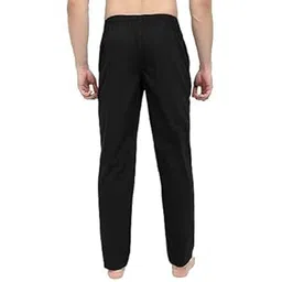 Men's Rayon Pajama Pants, Black, XXL Size-picture-36