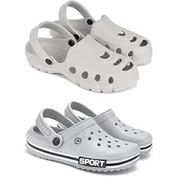 Men's Sandals Clogs | Lightweight Wear| Stylish & Easy to Wear For Men's GRP-SAN-(2-COMBO)-3135-3016-picture-46