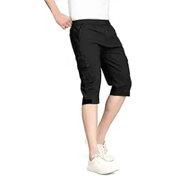 Mens Shorts Casual ||Cargo Shorts for Men ||Stylish Multi-Utility Pockets||Line_Capri_Parent-picture-48