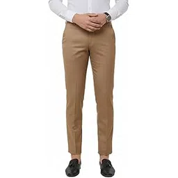 Men's Slim Fit Formal Dress Pants, Khaki Business Trousers, Classic Flat Front, Professional Wear-picture-15