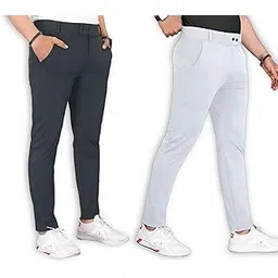 Men's Slim Fit Trousers | Fashionable Office Wear Pants | Men's Regular Fit Trousers | Comfortable Pants for Formal and Casual Occasions-picture-21