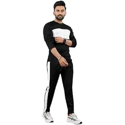 Men’s Stylish Co-Ord Set | Full Sleeve Top with Track Pants-Shiva-D1_P4-picture-16