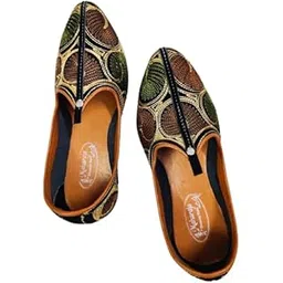 Men’s Traditional Leather Mojari Shoes – Rajasthani Ethnic Wedding Jutti for Men | Stylish Mojdi, Juti, and Loafer Design-picture-19