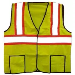 Mensafety Safety Jacket With Pocket Tape Size 2 inch Green Pack of 5-picture-19