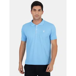 MENTOOS Men Solid Polo Collar Cotton T-shirt-picture-30