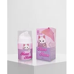 MEOW MEOW "Kids Skin Umbrella" SPF 50 Sun Defense | Gentle, Mineral-Based Protection for Kids | Fragrance-Free, Non-Greasy, Hydrating | Strong Protection for Outdoor Activities 50ml (Daily Use)-picture-41
