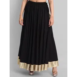 Mera Rang Flared Maxi Skirt-picture-31