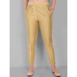 Mera Rang Women Mid-Rise Cropped Ethnic Trousers-picture-40