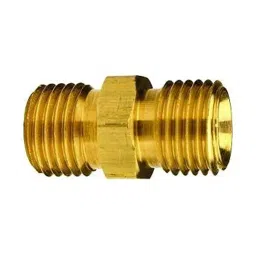 Merababa Brass 3/8" x 3/8" BSP Union Nipple for Compression/Brass Tube Fitting (Pack of 2)-picture-33