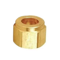 Merababa Brass Hex Nut 1/8" BSP for Hydraulic Pipe Fittings (Pack of 5) image 2