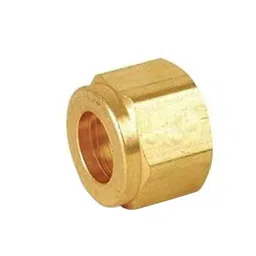 Merababa Brass Hex Nut 6.35 mm (1/4") BSP for Hydraulic Pipe Fittings (Pack of 5)-picture-10