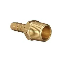 Merababa Brass Hose Nipple 3/8 Inch Hose x 1/2 Inch Male Adapter BSP Thread (Pack of 100)-image-13