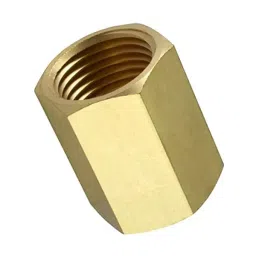Merababa Brass Socket 12.7 mm(1/2Inch) BSP Female Long Nut for Brass Pipe Fitting (Pack of 2)-image-11