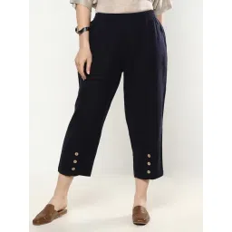 Meraki Navy Linen Trousers-picture-34