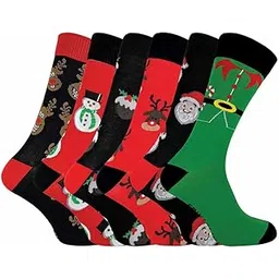 Mercerized and Combed Cotton Full Length Socks Set of 4-picture-30