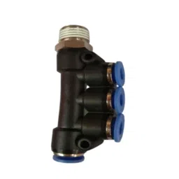 Mercury 6mm 1/2 inch Male Union Manifold, MPKD 06-04 (Pack of 10)-picture-38