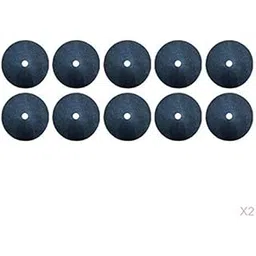 MERISHOPP 20pcs Tree Rings for Weed Control NonWoven Fabric Tree Protector Mat 40cm-picture-16