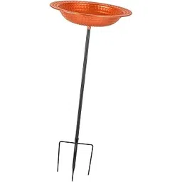 MERISHOPP Bird Bath Bowl with Stake Convenient Birdfeeder for Backyard Garden|Home & Garden|Yard, Garden & Outdoor Living|Bird & Wildlife Accessories|Birdbaths-picture-16