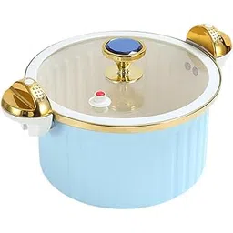 Merishopp Cooking Pot 7L Noodles Bowl Easy Clean Slow Cooker for Tea Pasta Noodle Soup blue|1 Slow Cooker|Home & Garden-picture-22